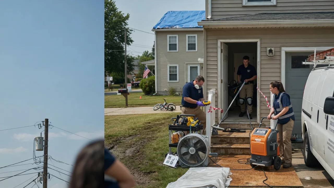 Water Damage Repair in Wheeler, IN near me